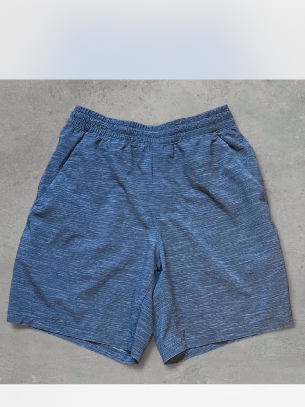 Men's Blue Lululemon Athletic Shorts - Picture 6 of 6